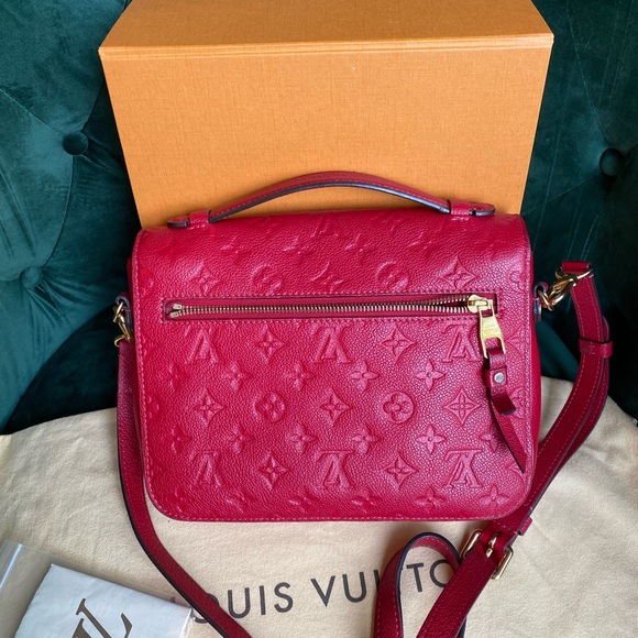 Authentic Louis Vuitton Métis red empreinte crossbody discontinued - Picture 4 of 13